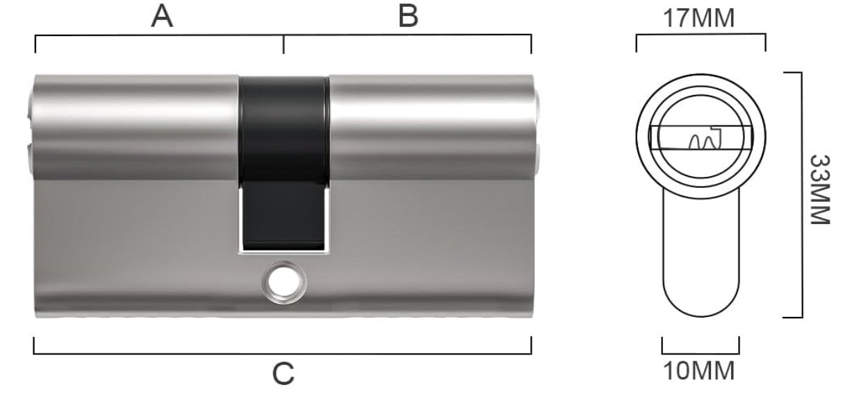 Key Cylinder | Euro Profile