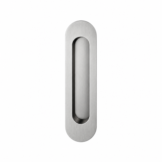 Pocket door shell - 1 pair, round